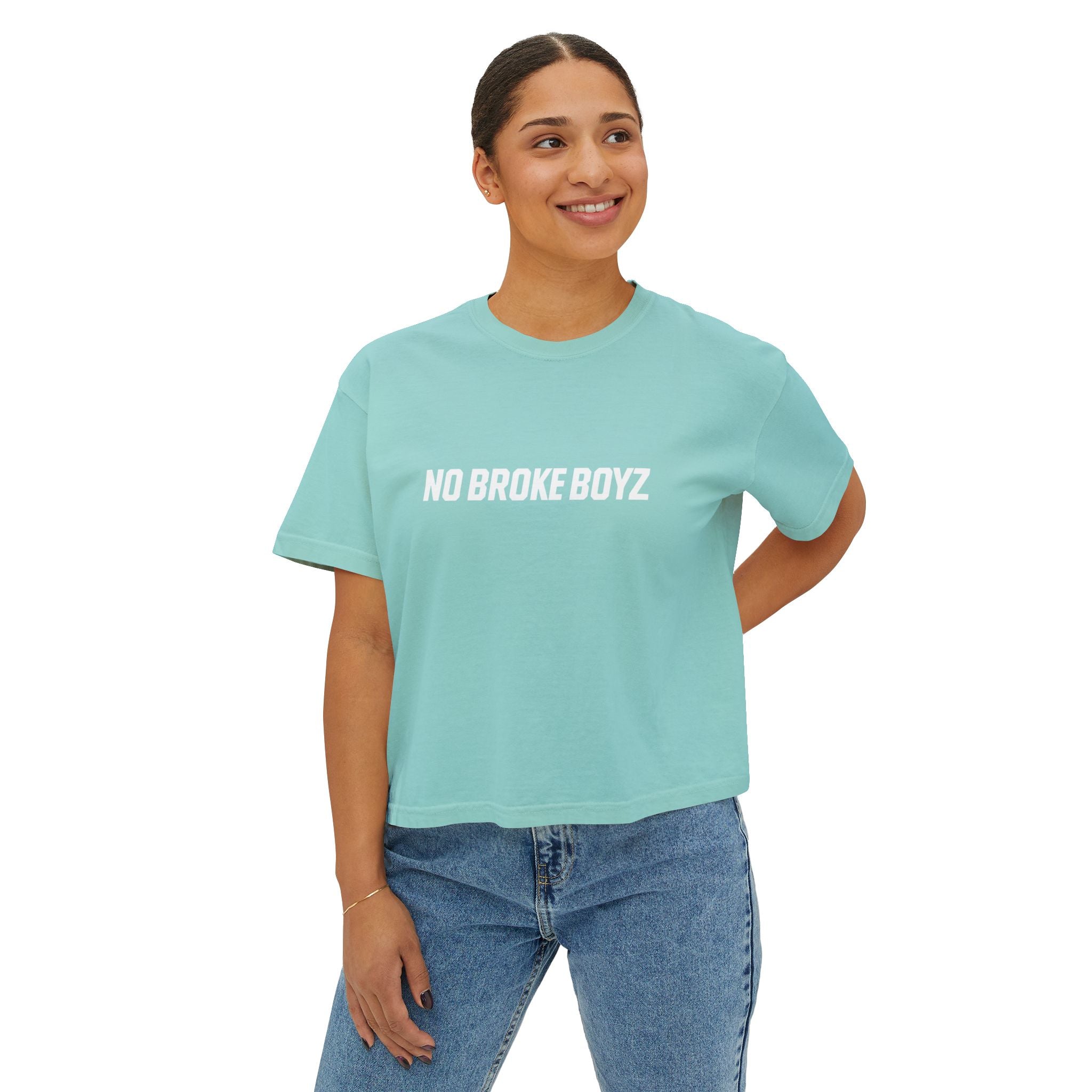 No Broke Boyz Crop