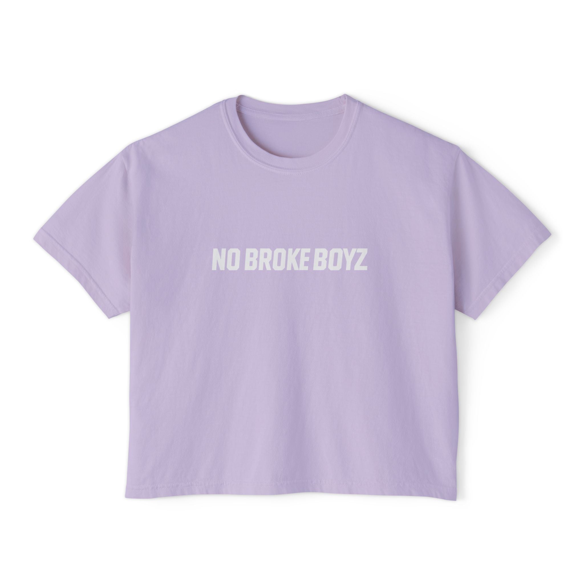No Broke Boyz Crop