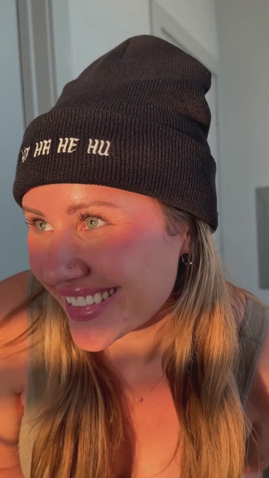 Ha Ha He Hu Beanie