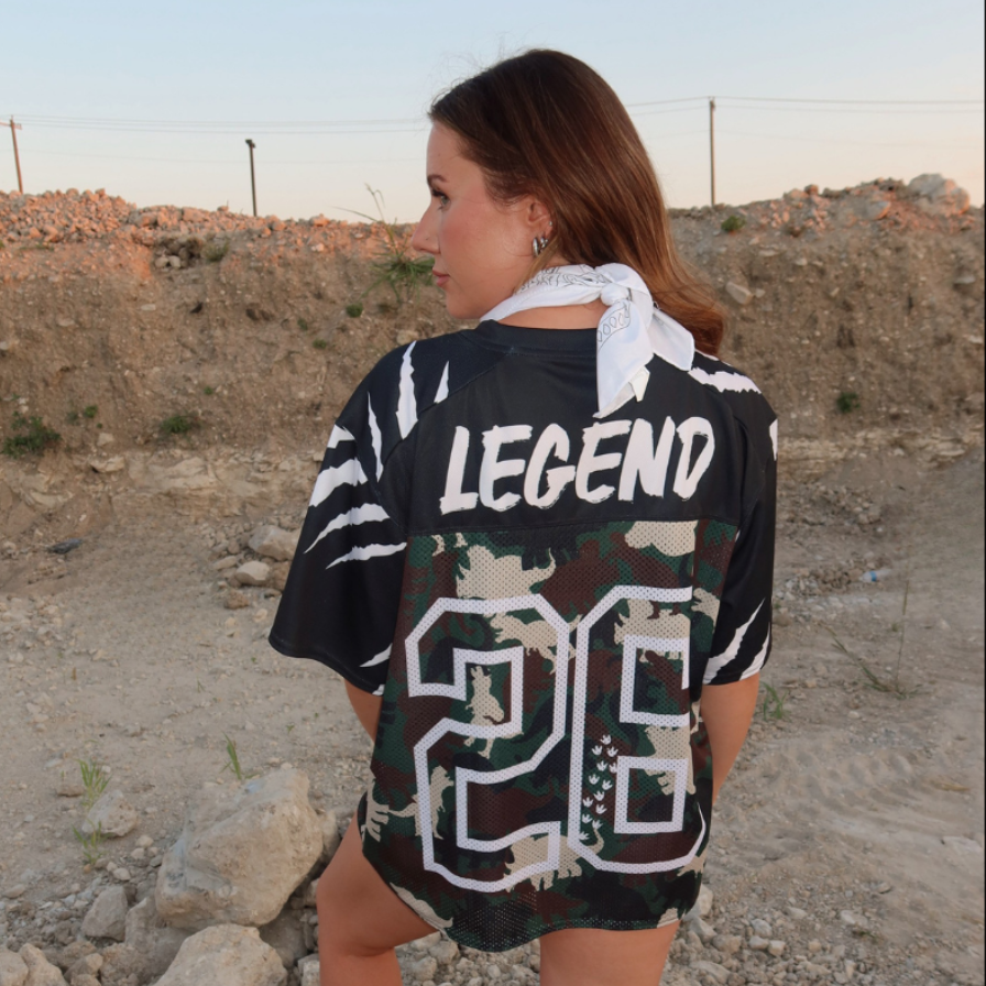 The Dino Legend Boxy Football Jersey - Size 2XL (BRAND NEW/Unopened)