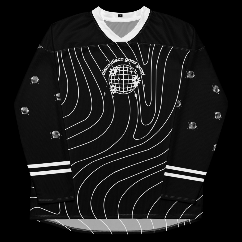 Black No Broke Boyz Hockey Jersey - Size L (Worn Once)