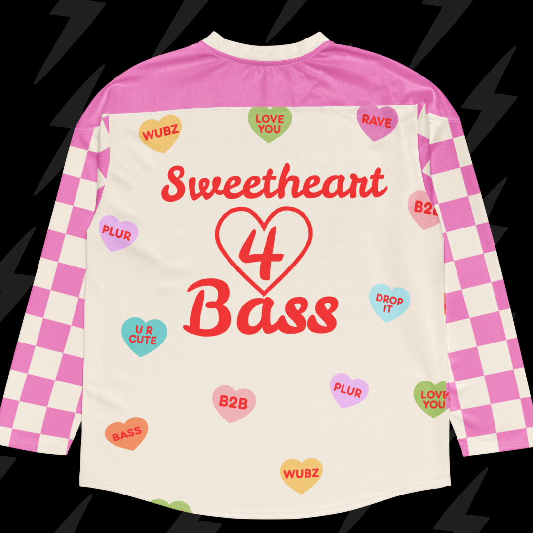Sweetheart 4 Bass Hockey Jersey - Size L (Worn Once)
