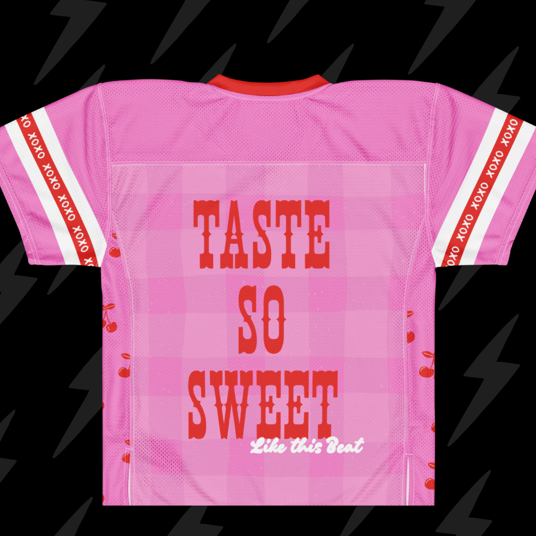 Sweet Beats (Long) Football Jersey - Size M (Worn Once)