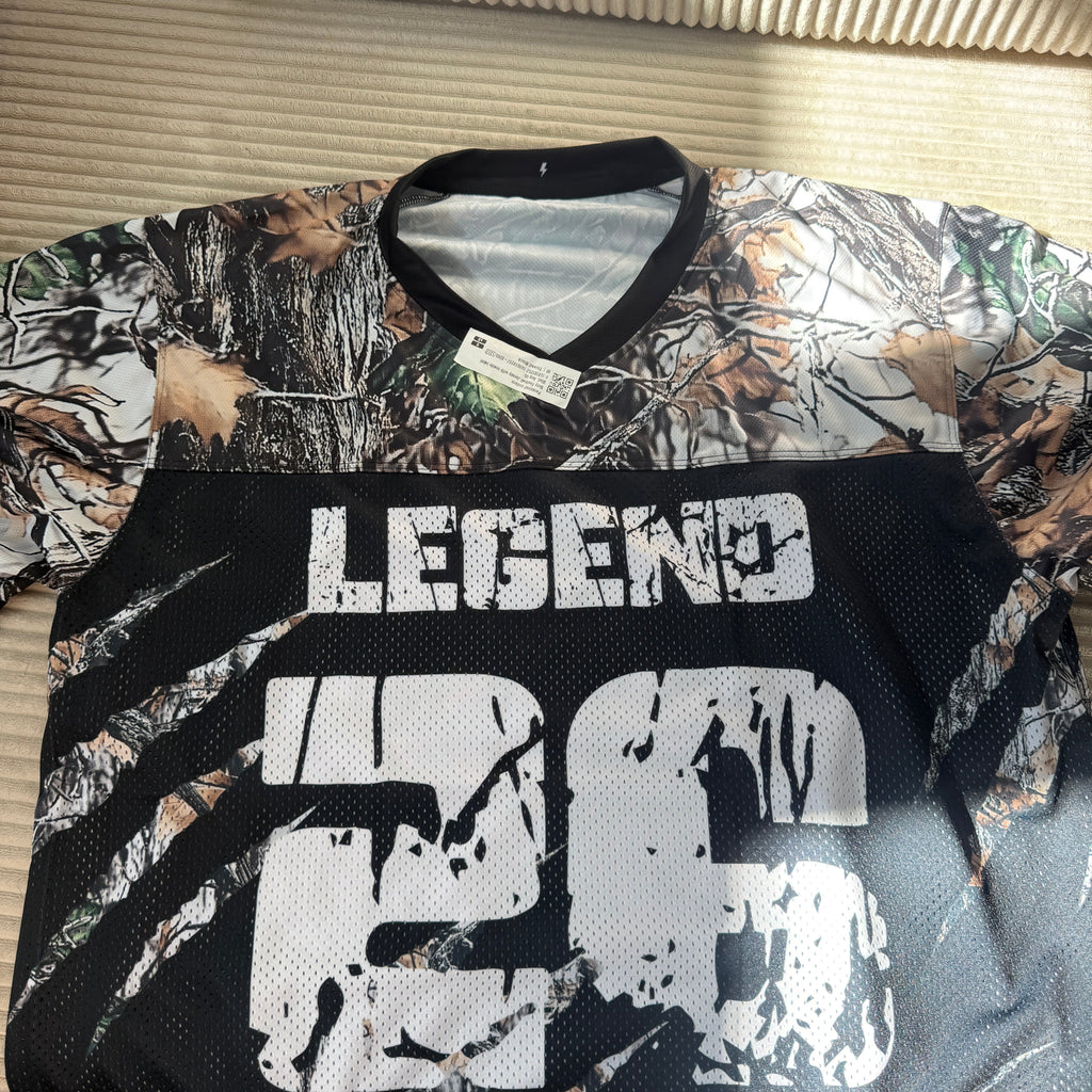 The Bass Legend Boxy Jersey - Size M (Never Worn/Printed Wrong)