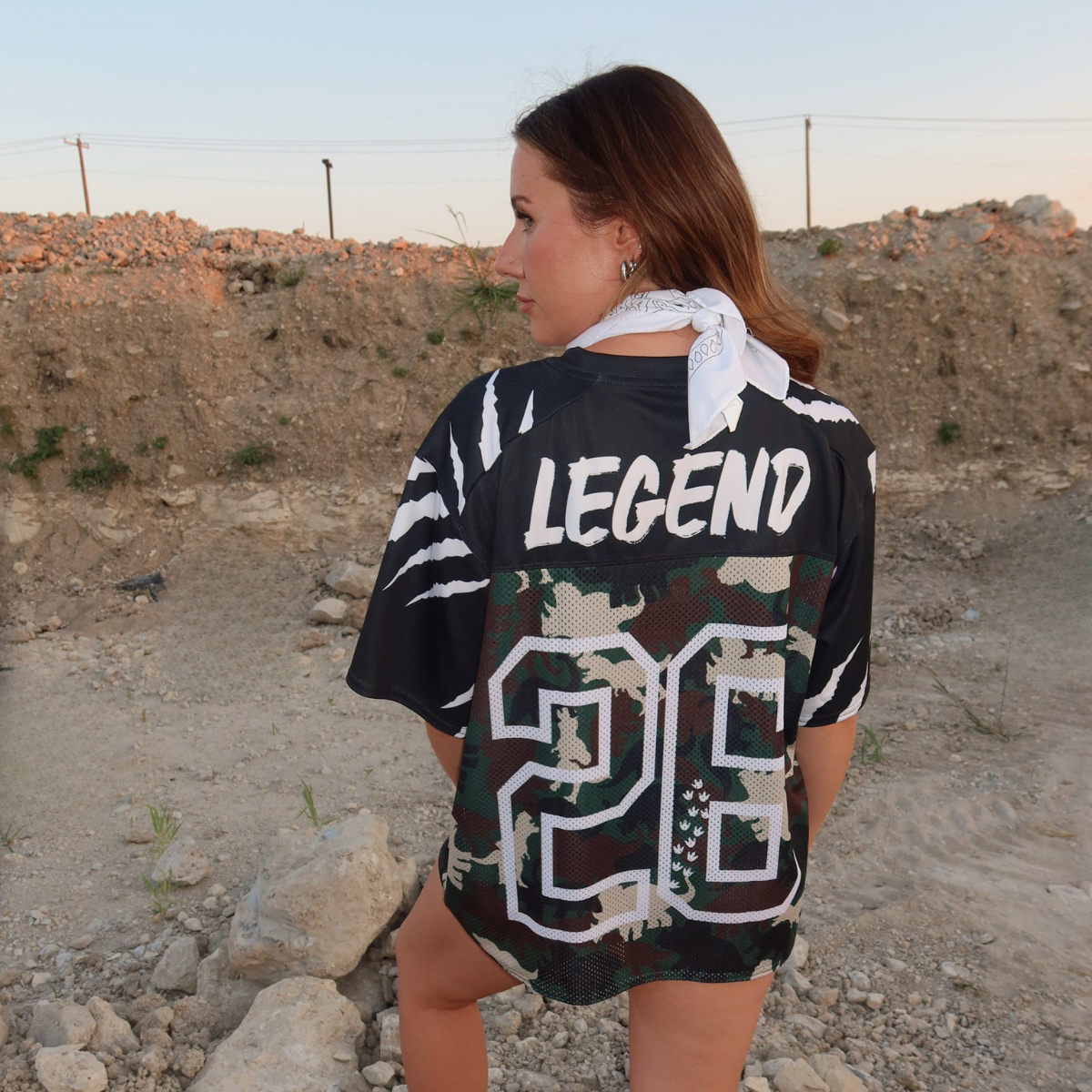 Dino Legend Boxy Football Jersey