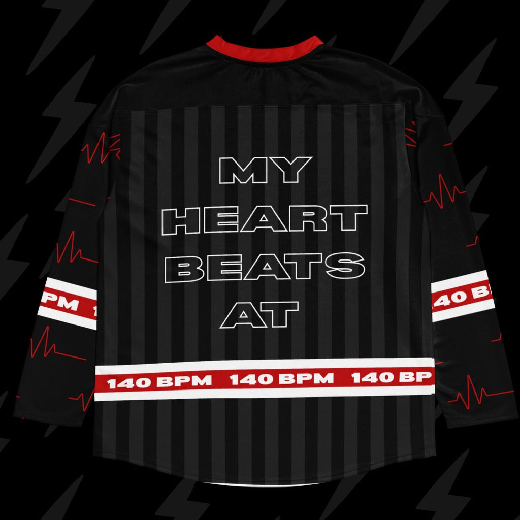 140 BPM Hockey Jersey - Size L (Worn Once)