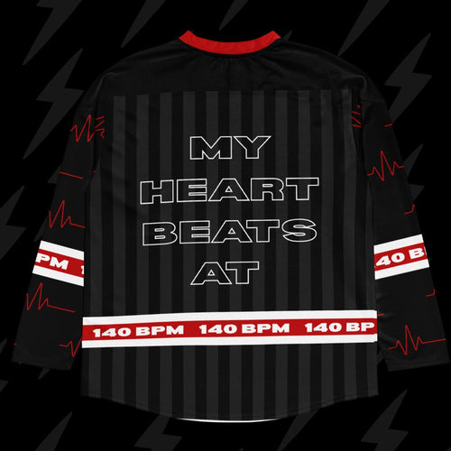 140 BPM Hockey Jersey - Size L (Worn Once)