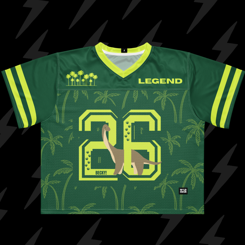 The Becky Boxy Football Jersey - Size L (BRAND NEW/Unopened)