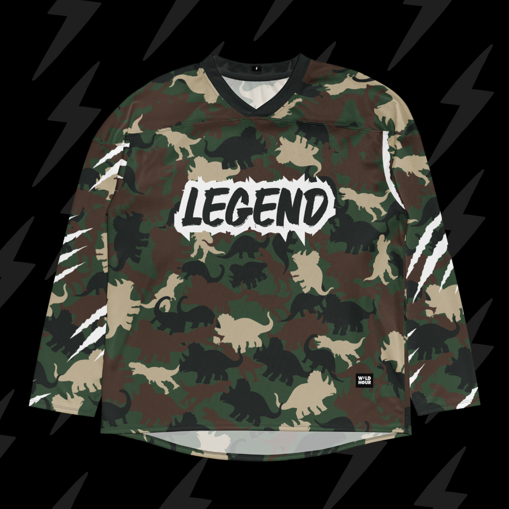 The Dino Legend Hockey Jersey - Size M (Worn Once)