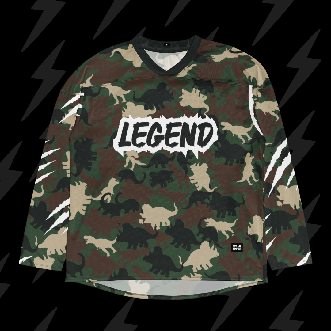 The Dino Legend Hockey Jersey - Size M (Worn Once)