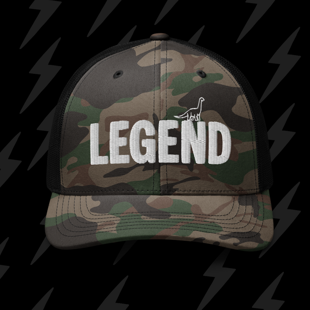 Dino Legend Camo Hat -  (BRAND NEW/Unopened)