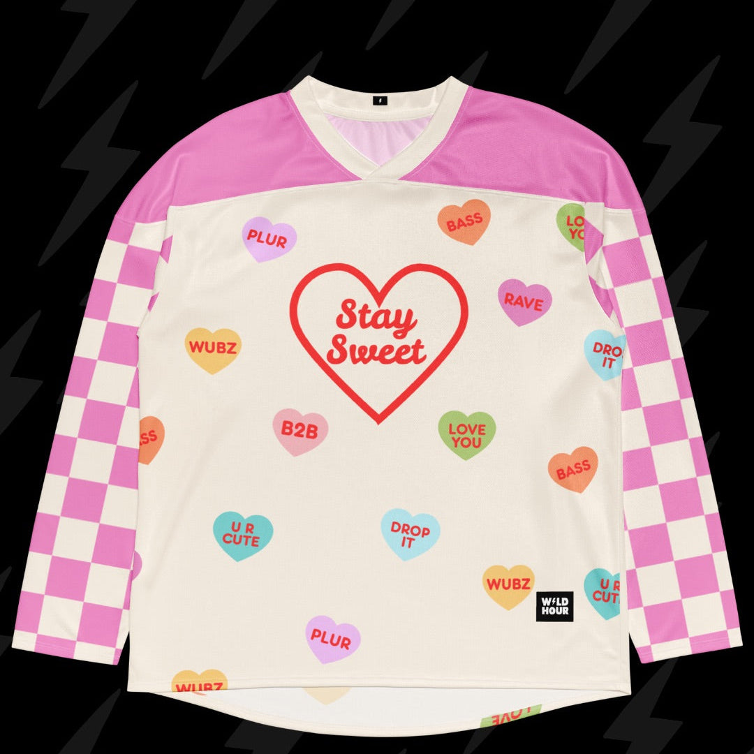 Sweetheart 4 Bass Hockey Jersey - Size L (Worn Once)