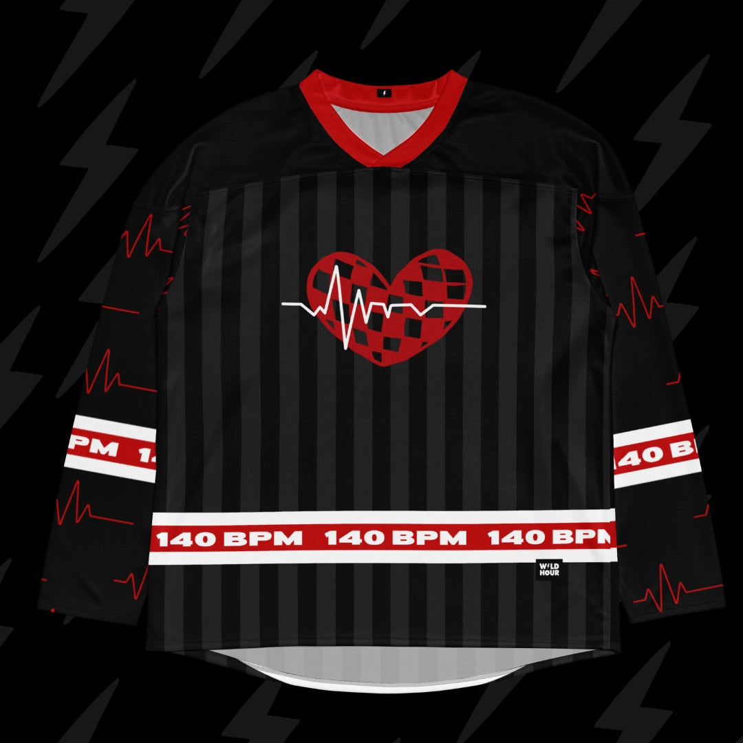 140 BPM Hockey Jersey - Size L (Worn Once)