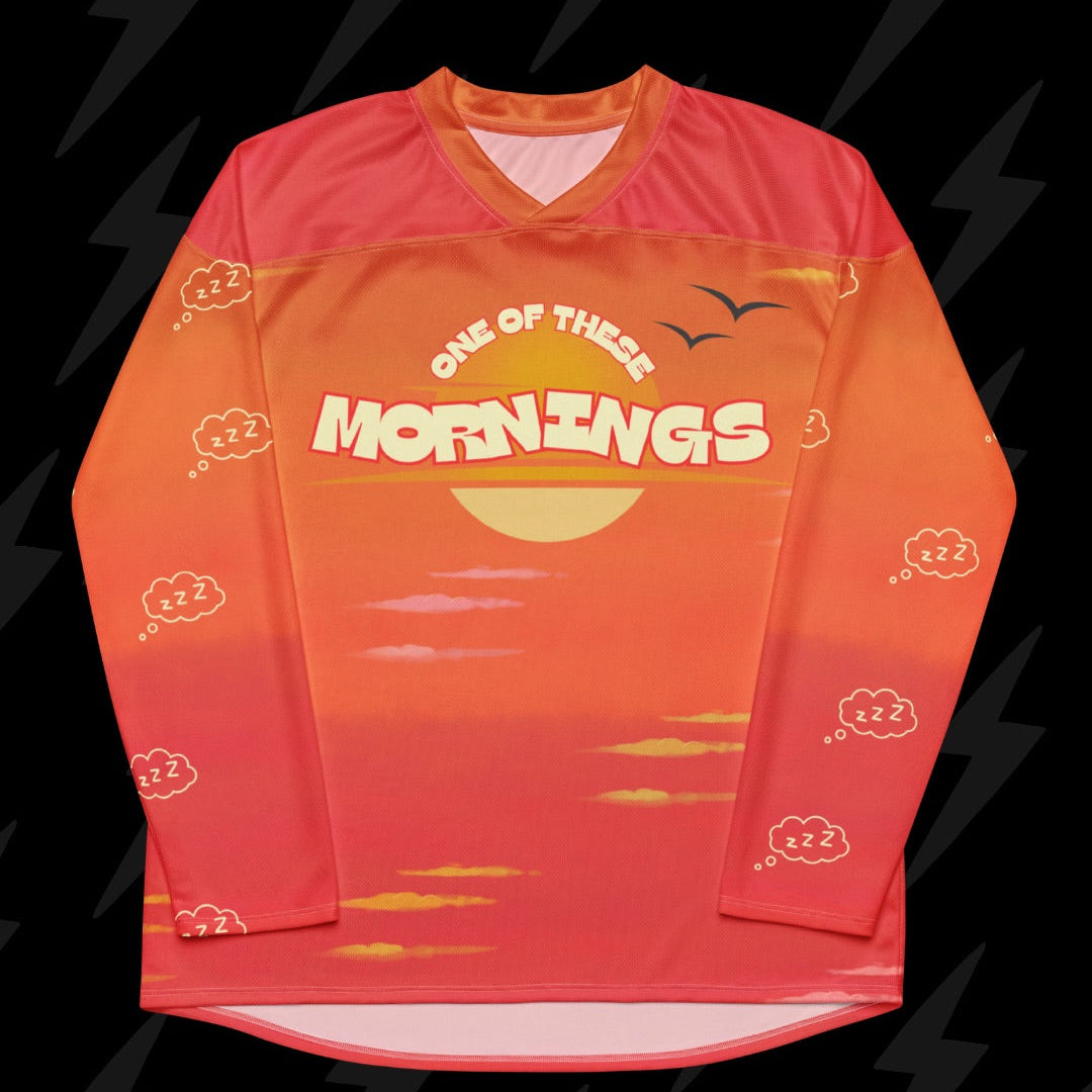 One of These Mornings Hockey Jersey - Size L (Never Worn)