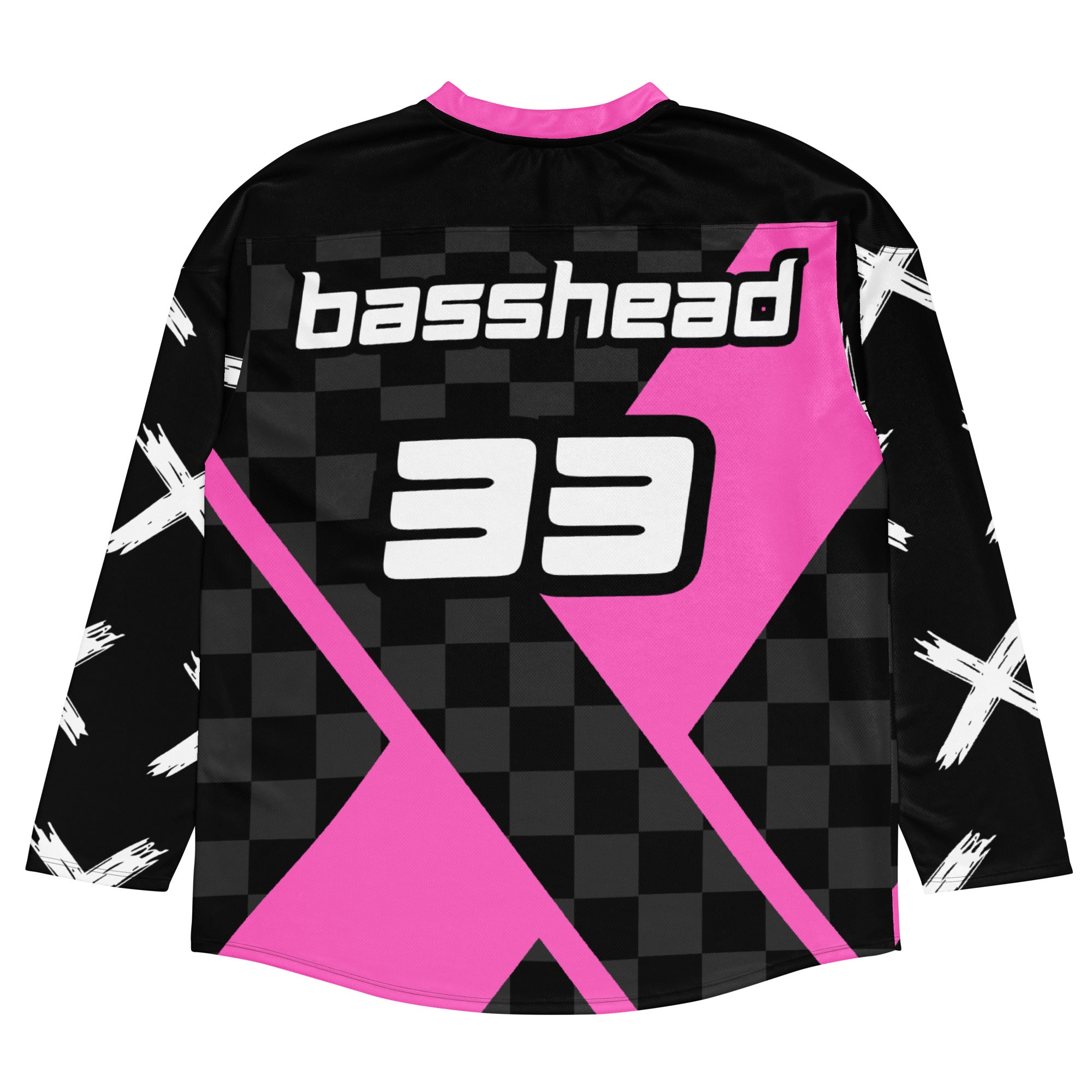 Pink Bass 1 Hockey Jersey – WILDHOURCO