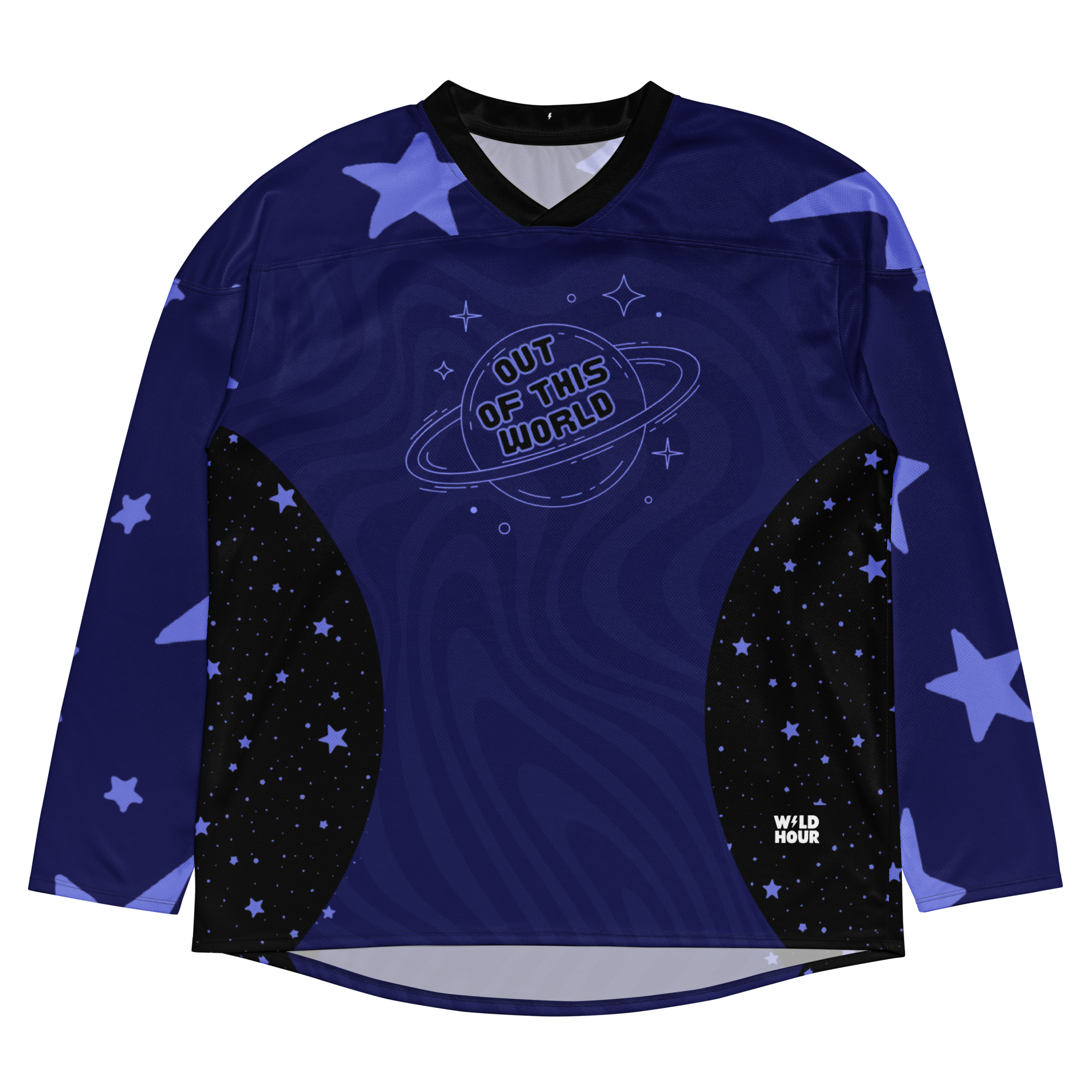 Cosmic Bass Hockey Jersey