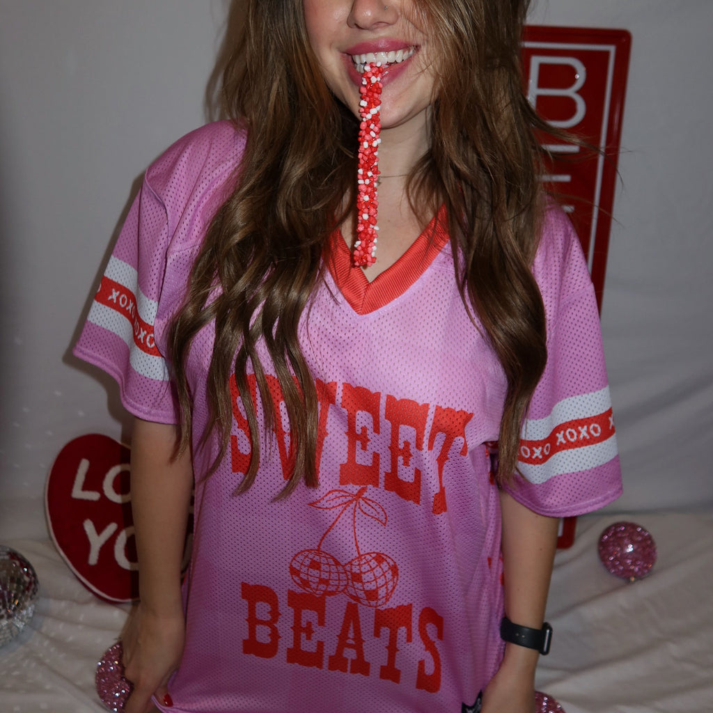 Sweet Beats (Long) Football Jersey - Size M (Worn Once)