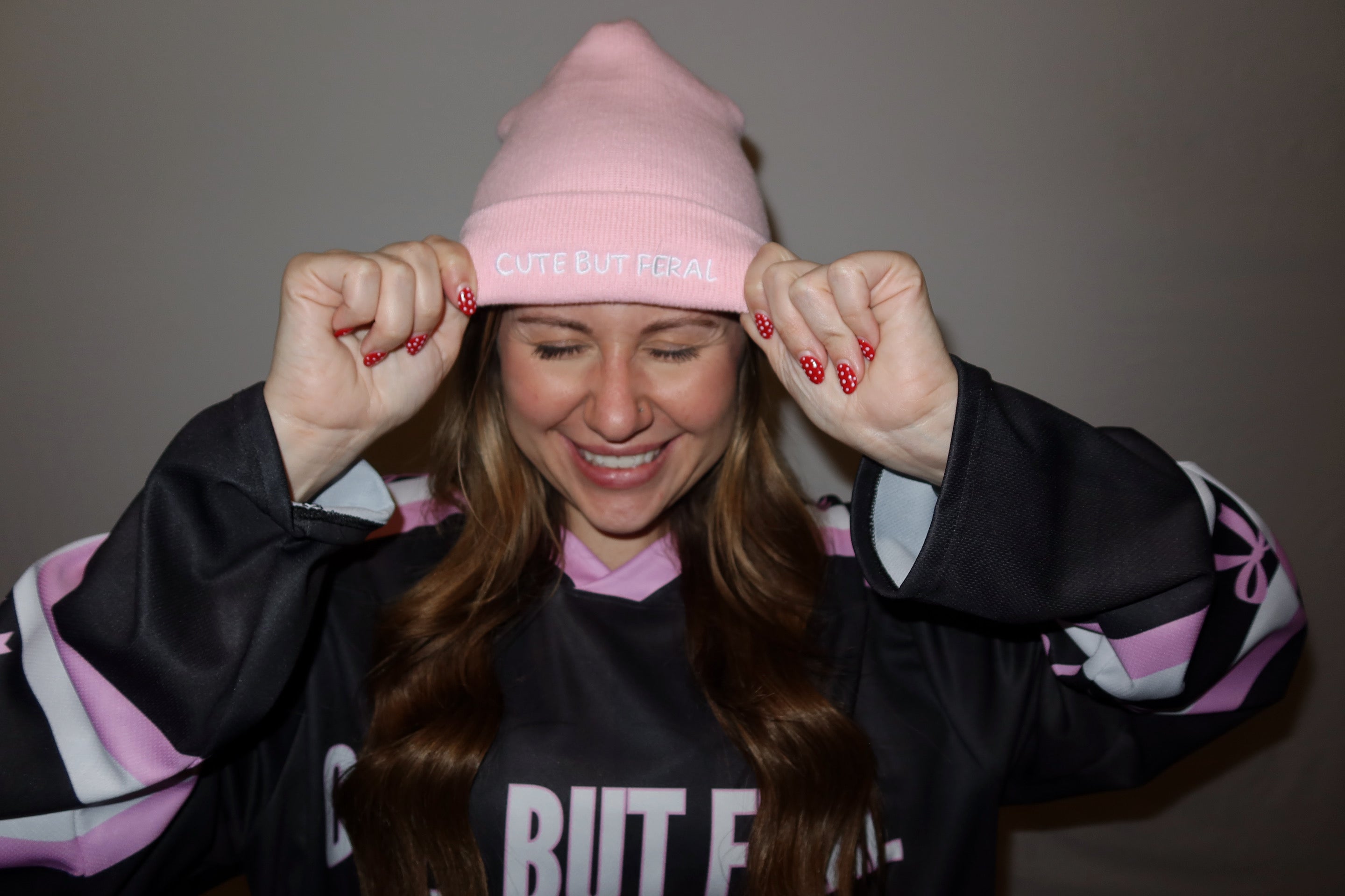 Cute, but Feral Beanie