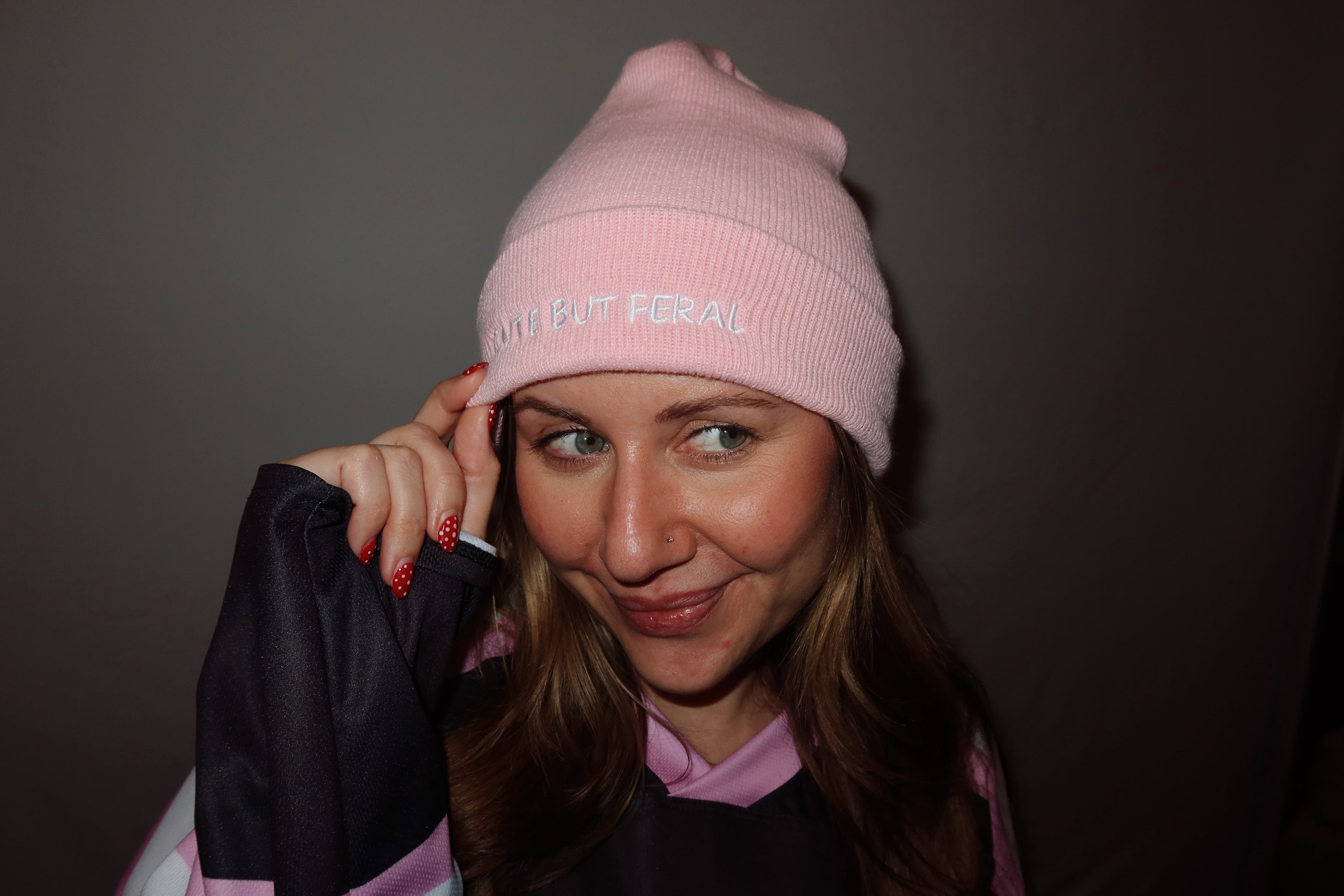 Cute, but Feral Beanie