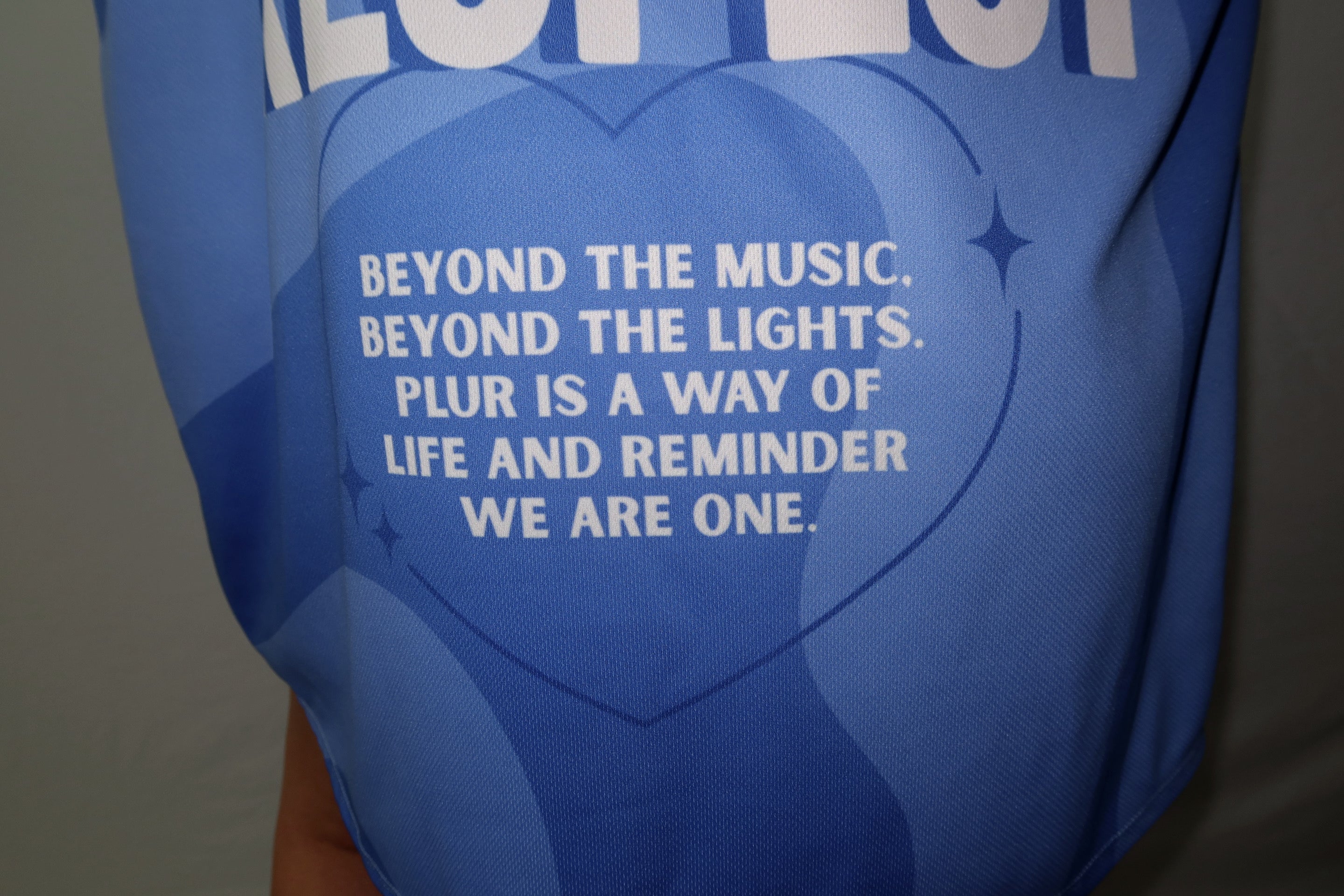 Blue PLUR Hockey Jersey