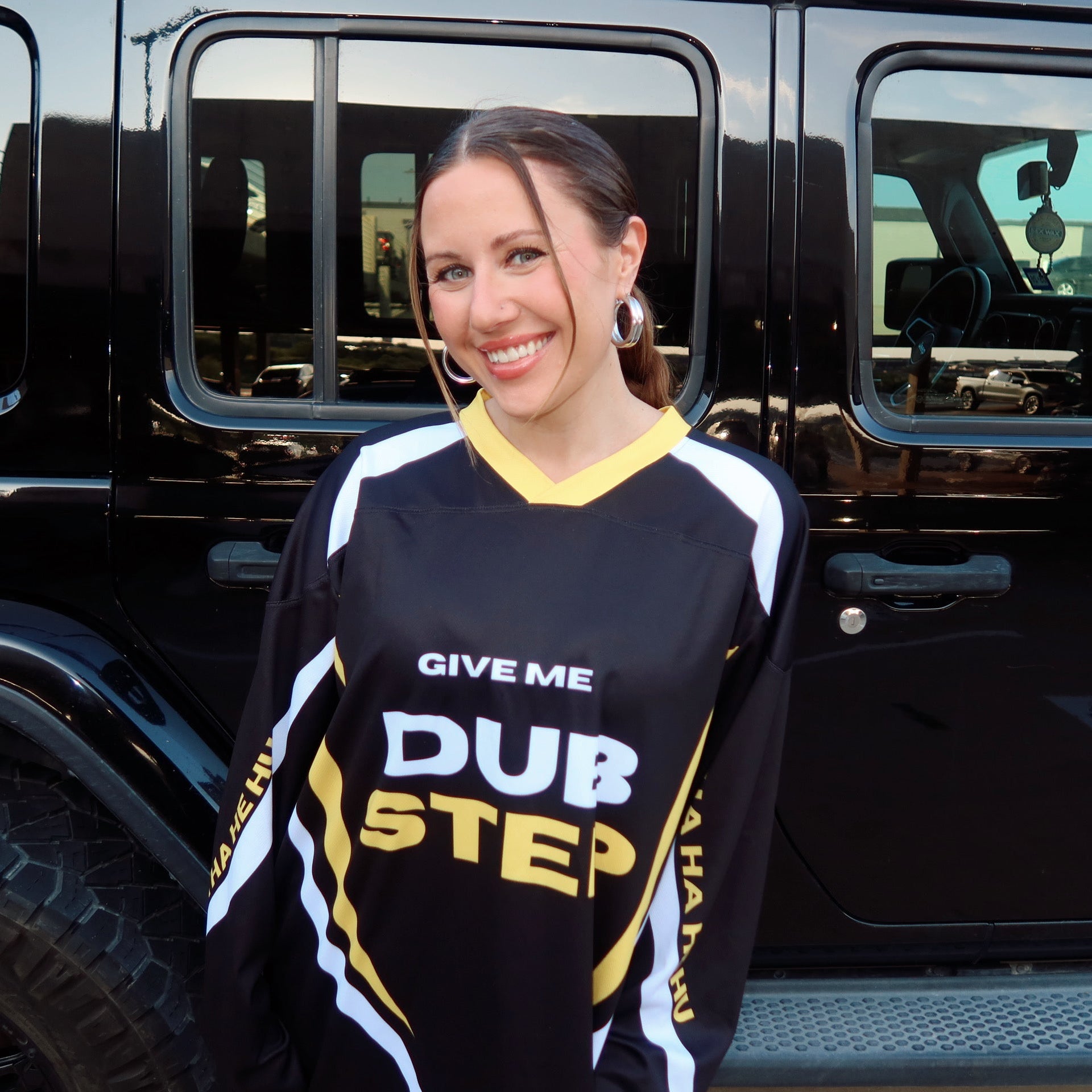 Give Me Dubstep Hockey Jersey