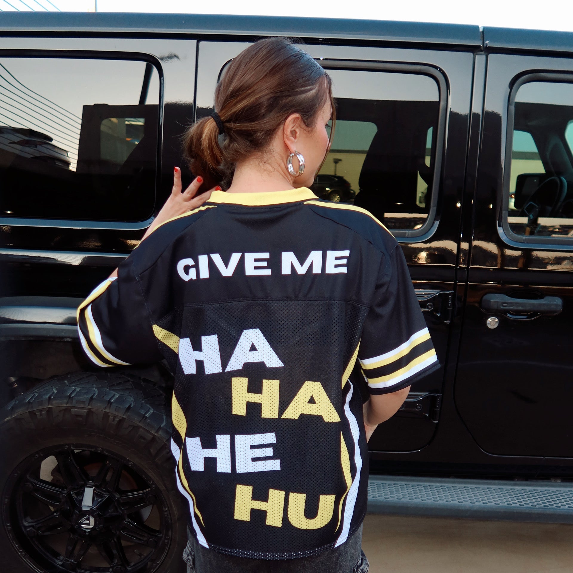 Give Me Dubstep Boxy Football Jersey