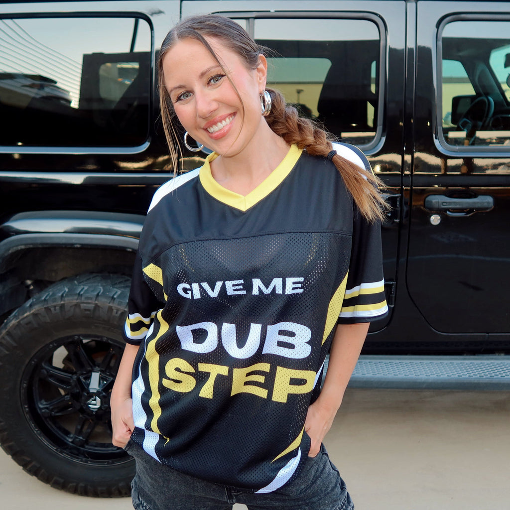 Give Me Dubstep Boxy Football Jersey